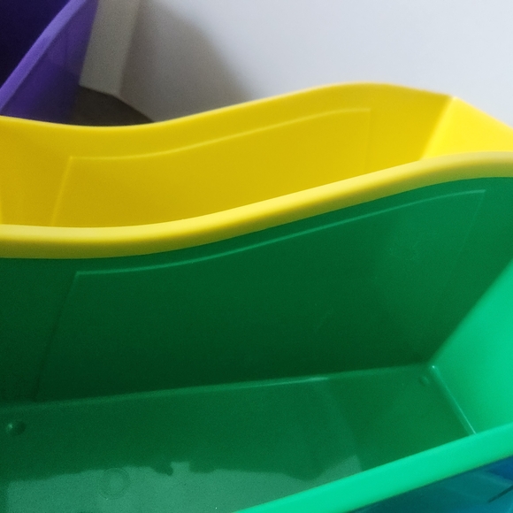 Colorful Stackable Storage Bins - Picture 3 of 6